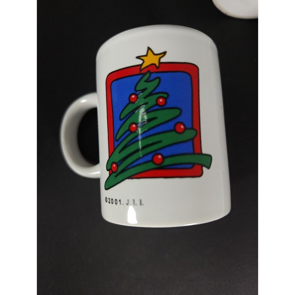 Set Of 9 Vintage‎ small demitasse espresso Christmas Mugs Cups - Picture 10 of 12